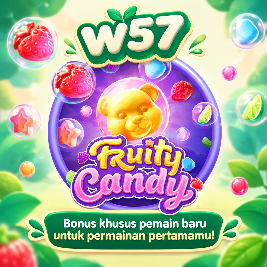 w57 · Fruity Candy · Tampilan permainan